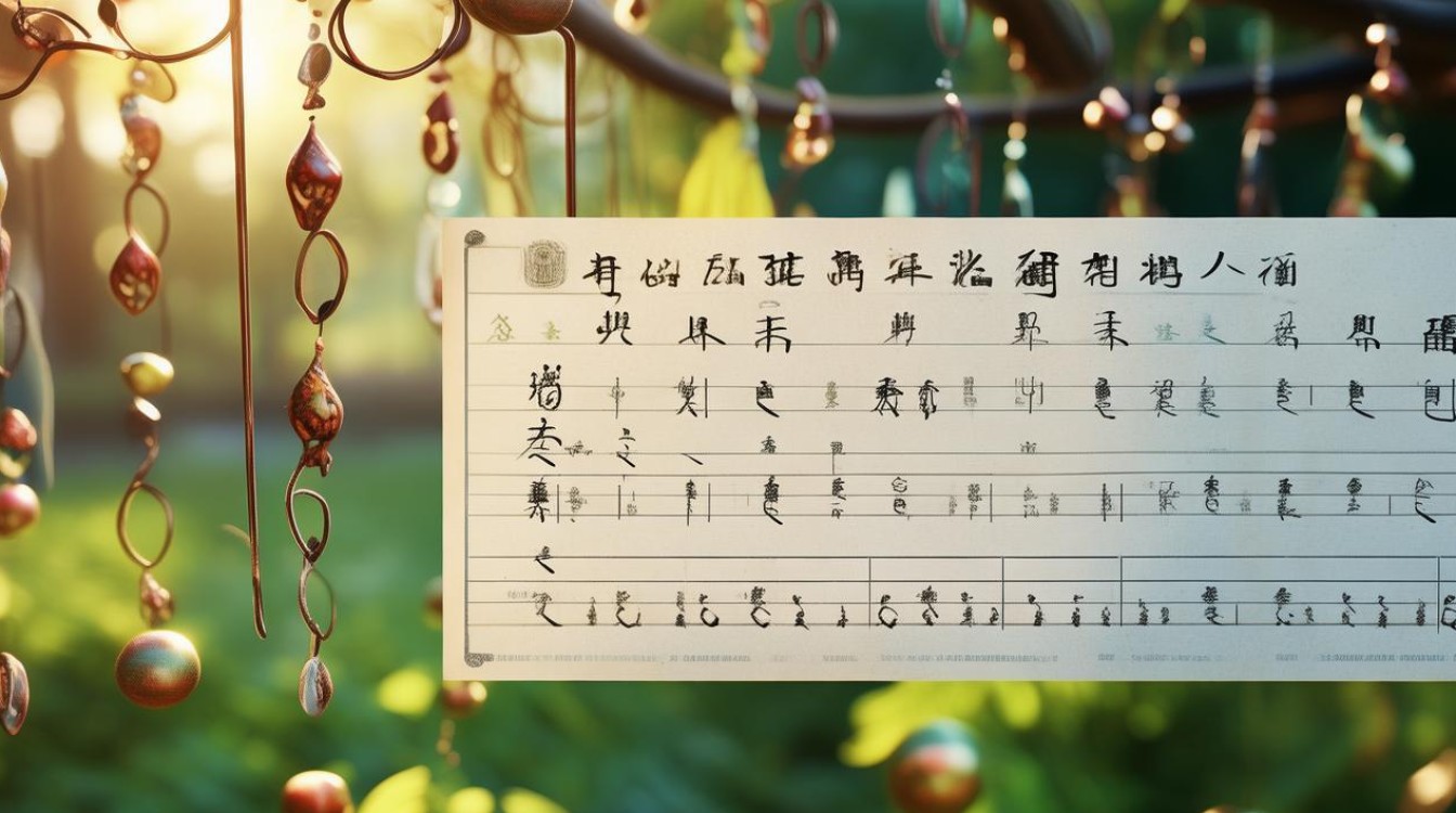 风铃 周蕙 简谱