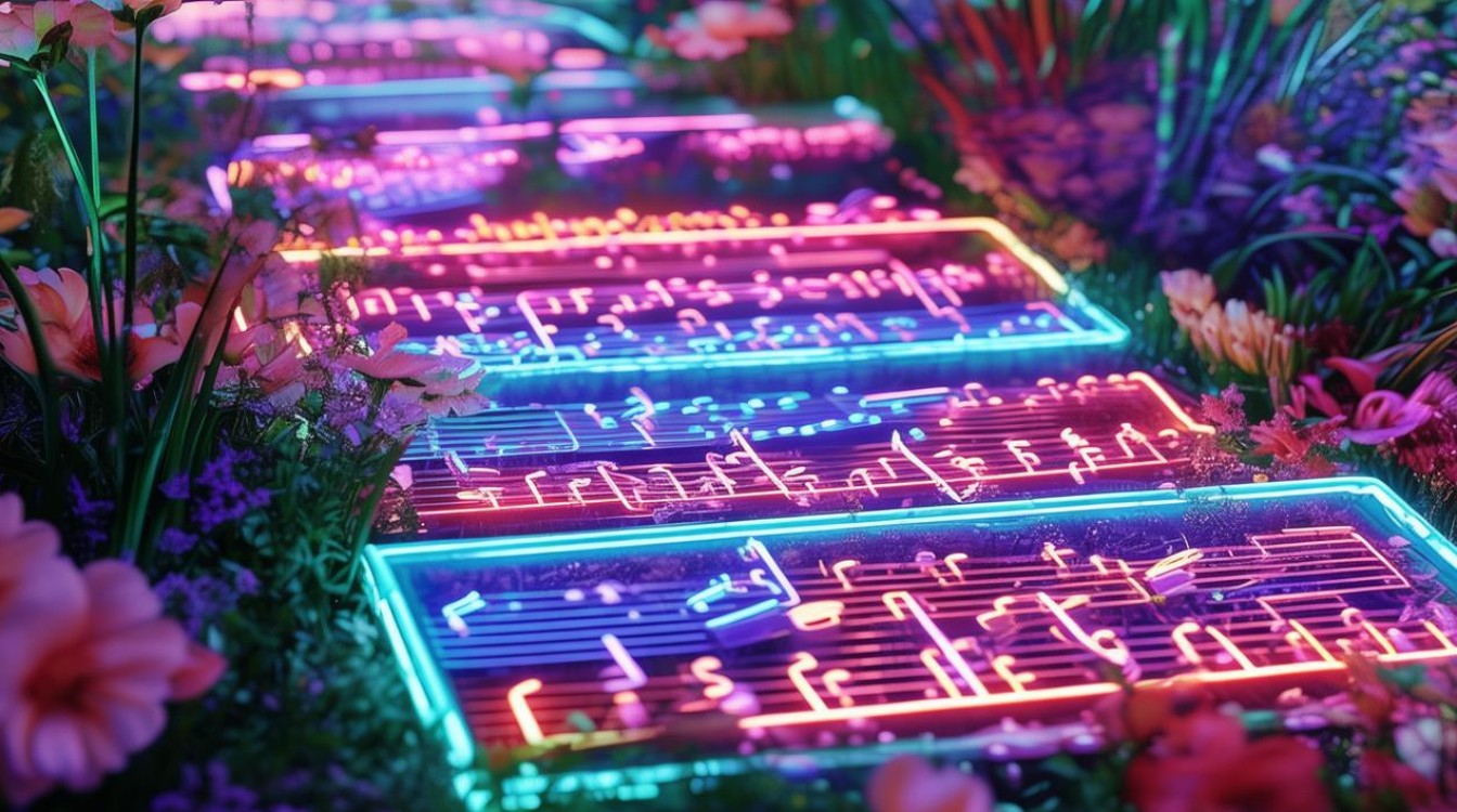 霓虹花园简谱