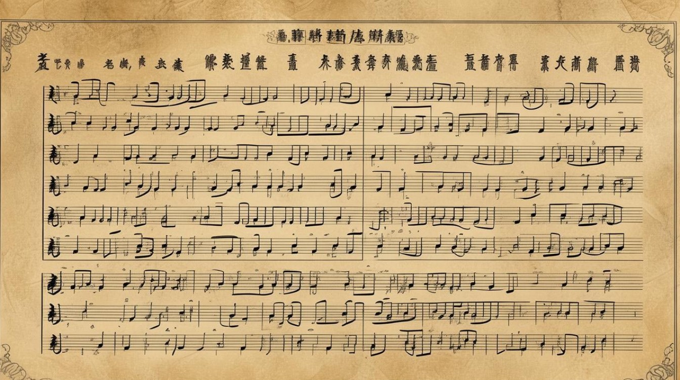 走马歌简谱