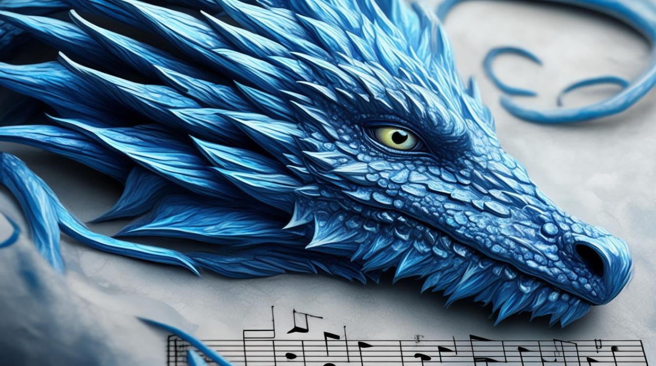 blue dragon简谱