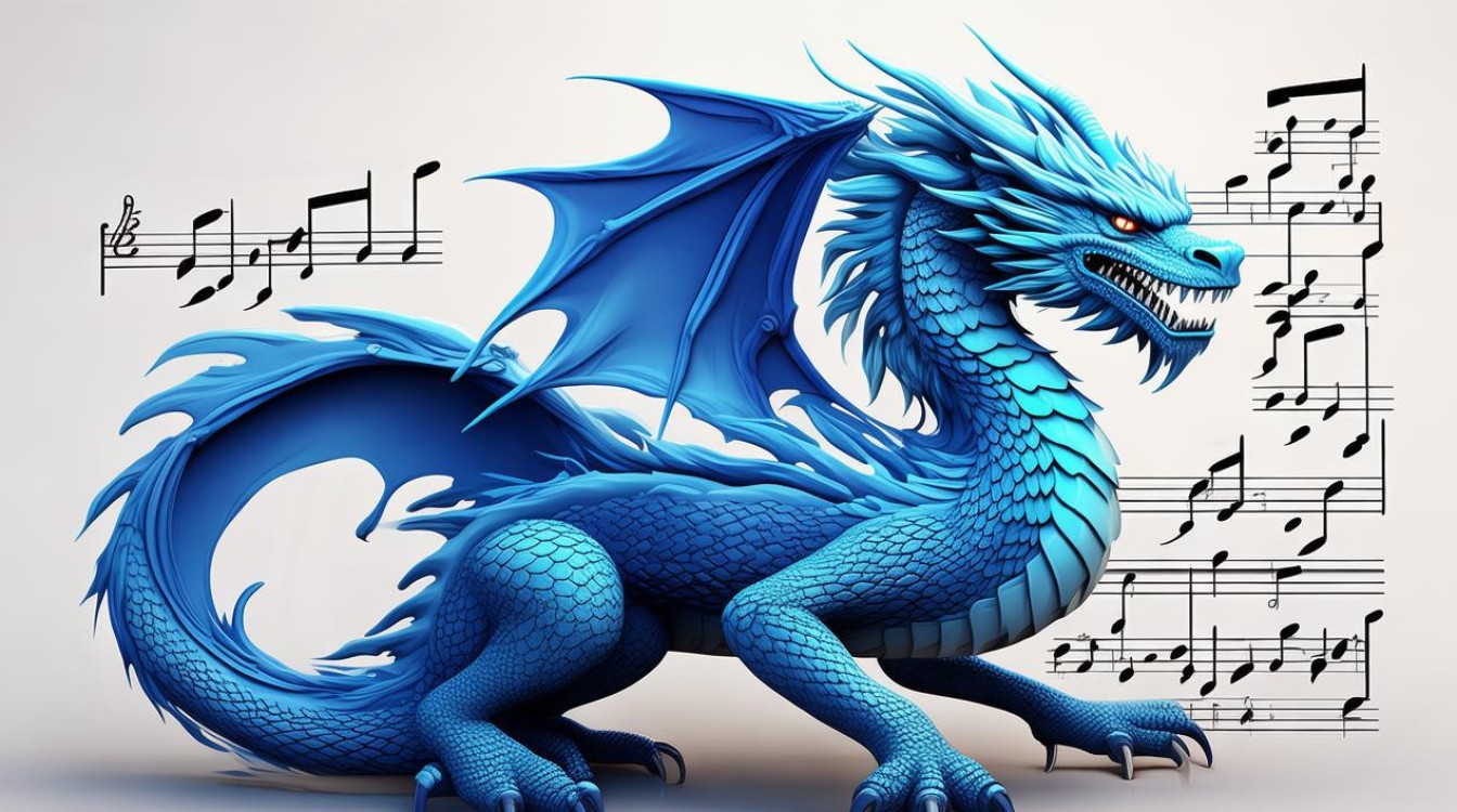 blue dragon简谱