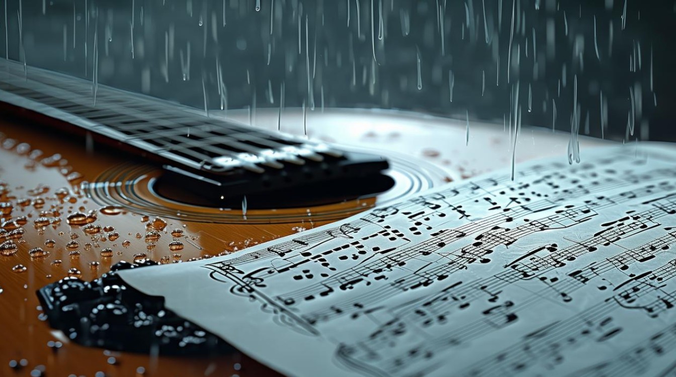 雨吉他简谱是什么？新手如何快速学会弹奏？