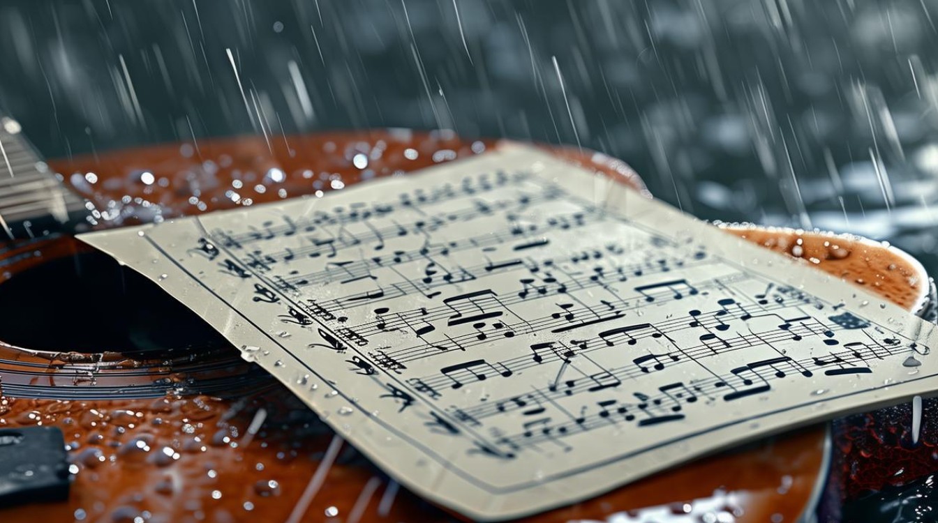 雨吉他简谱