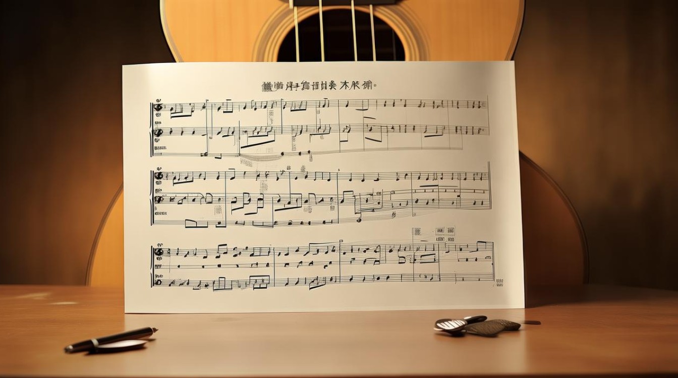 表白乔洋吉他谱