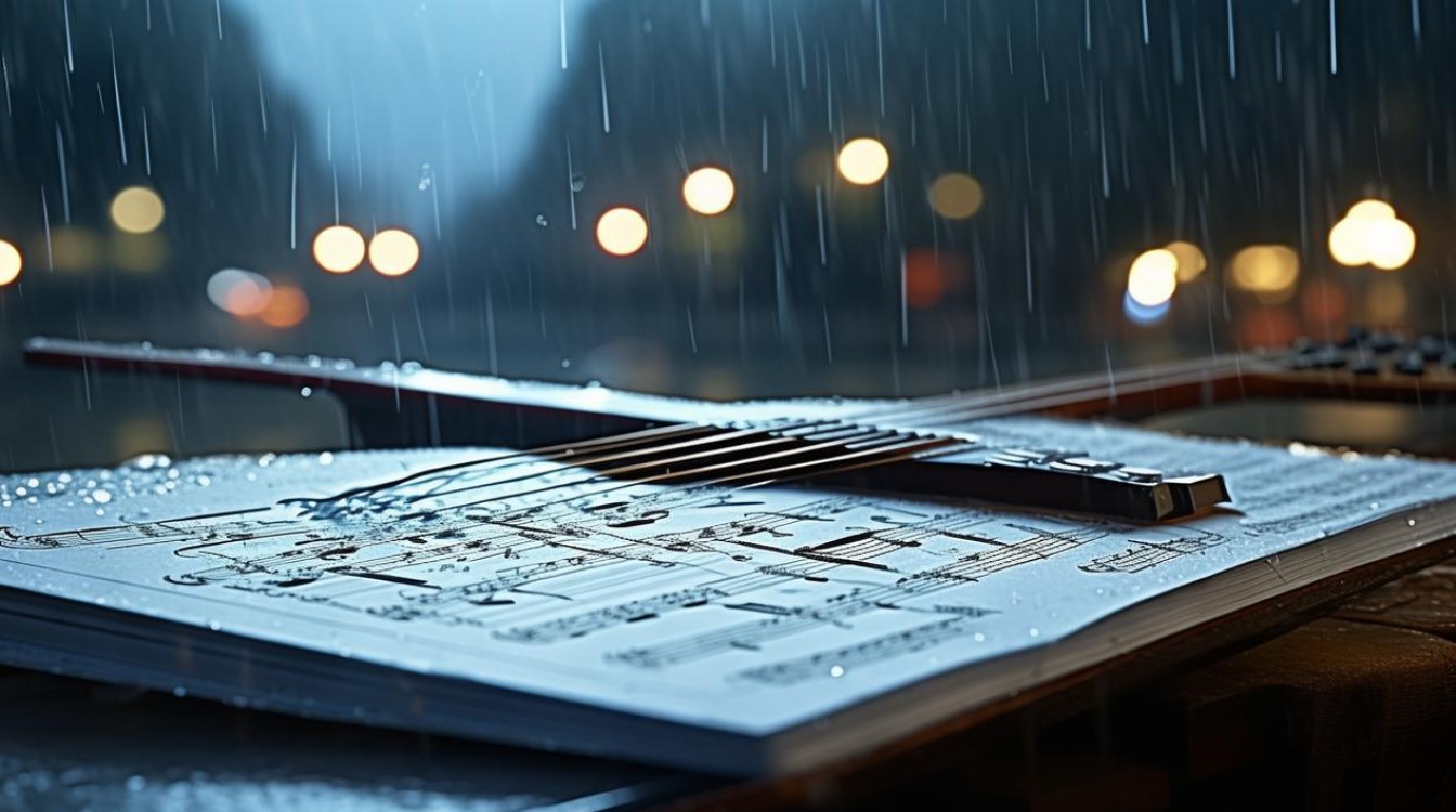 冷雨夜吉他谱c