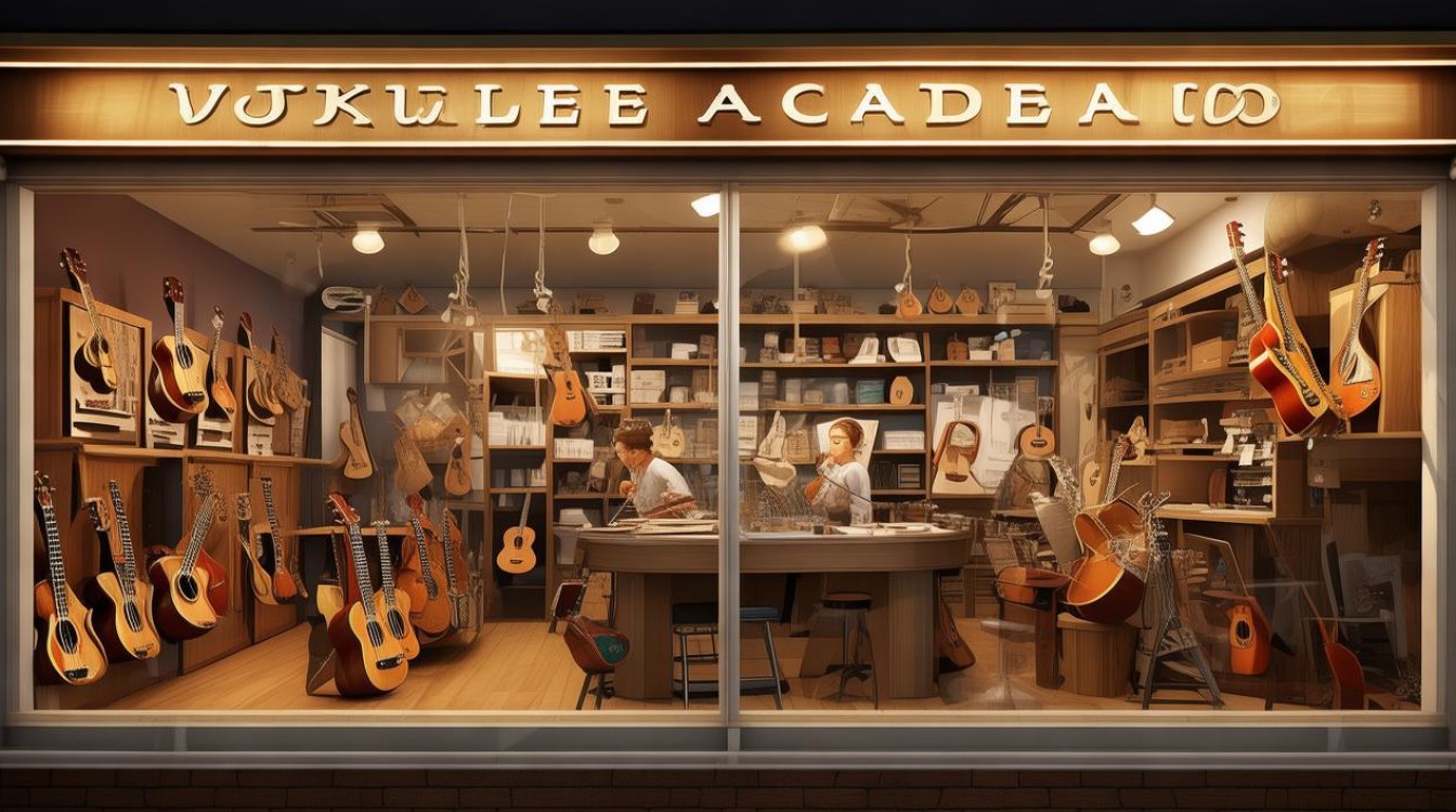 尤克里里教学店铺
