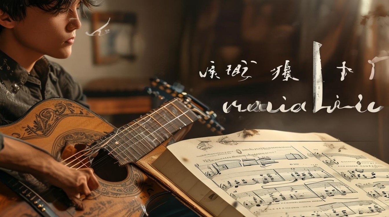 且听风吟朴树吉他谱