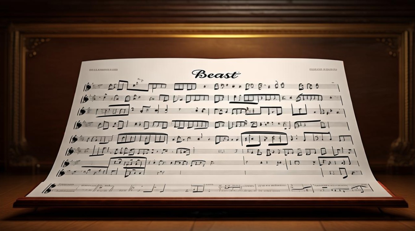beast歌曲简谱