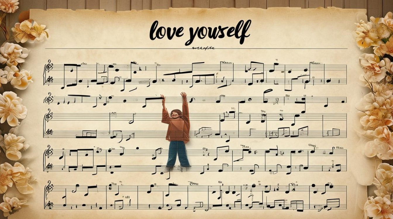 loveyourself和声简谱