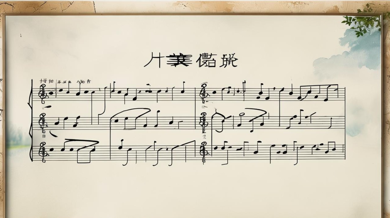 忘清水简谱是何音乐作品？有何独特故事？