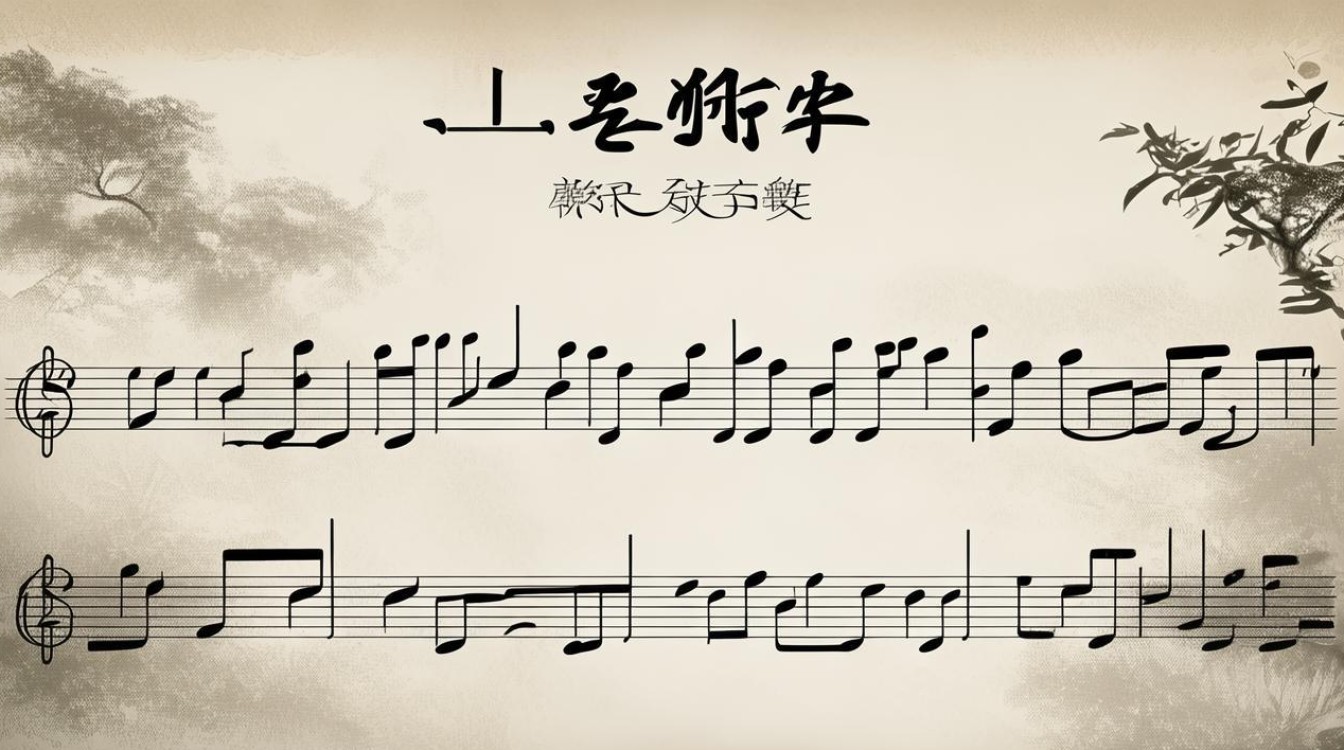 忘清水简谱