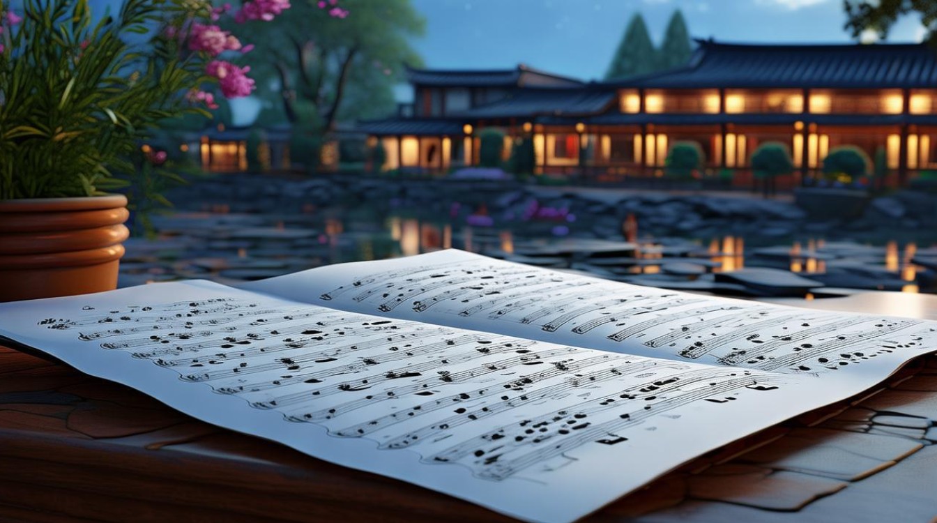 浔阳月夜吉他谱