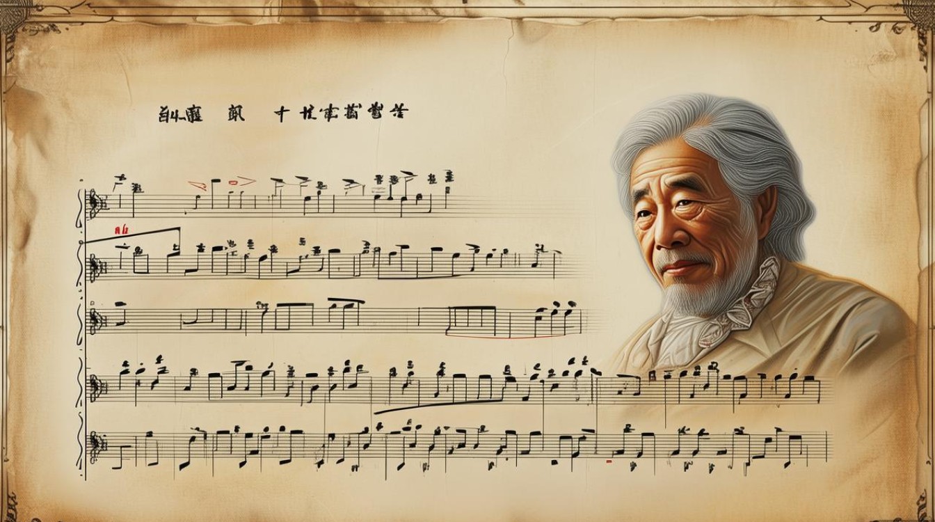 白毛红头简谱