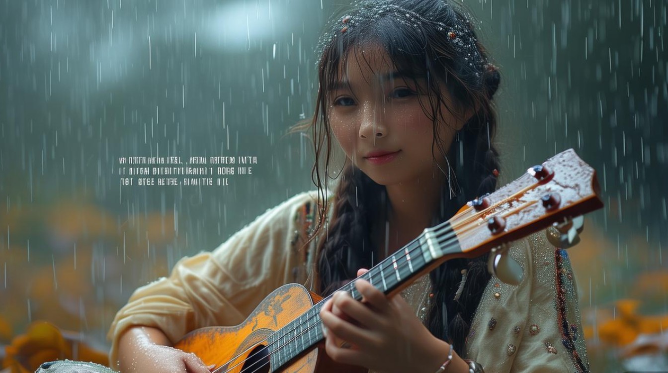 秋雨的姑娘尤克里里