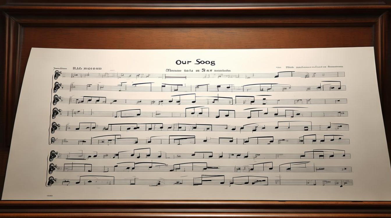 our song简谱