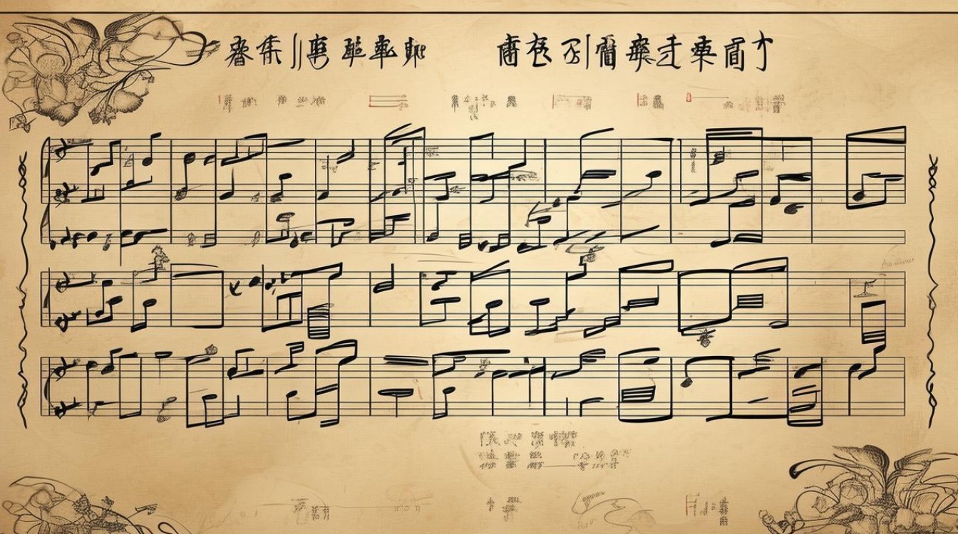 木兰说简谱