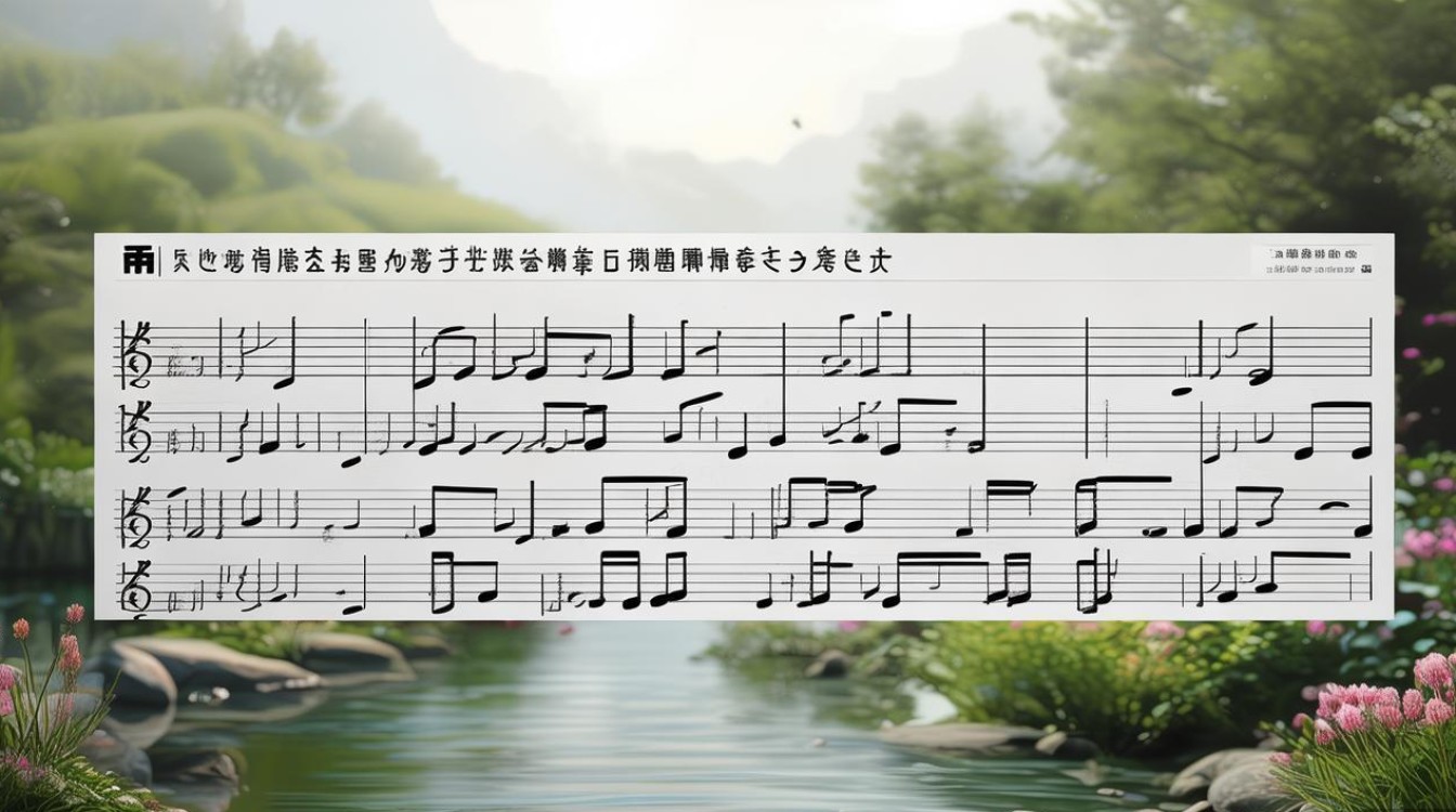 亲亲河边简谱