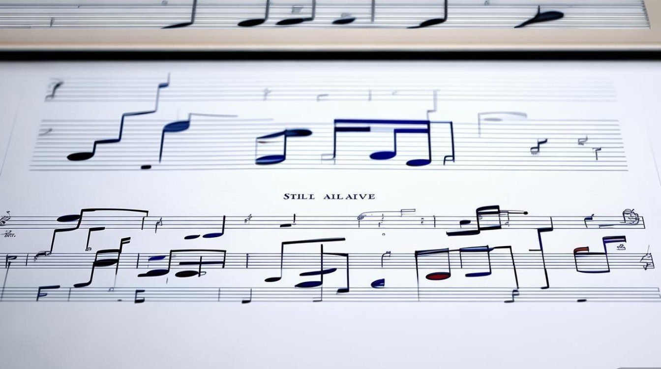 still alive简谱