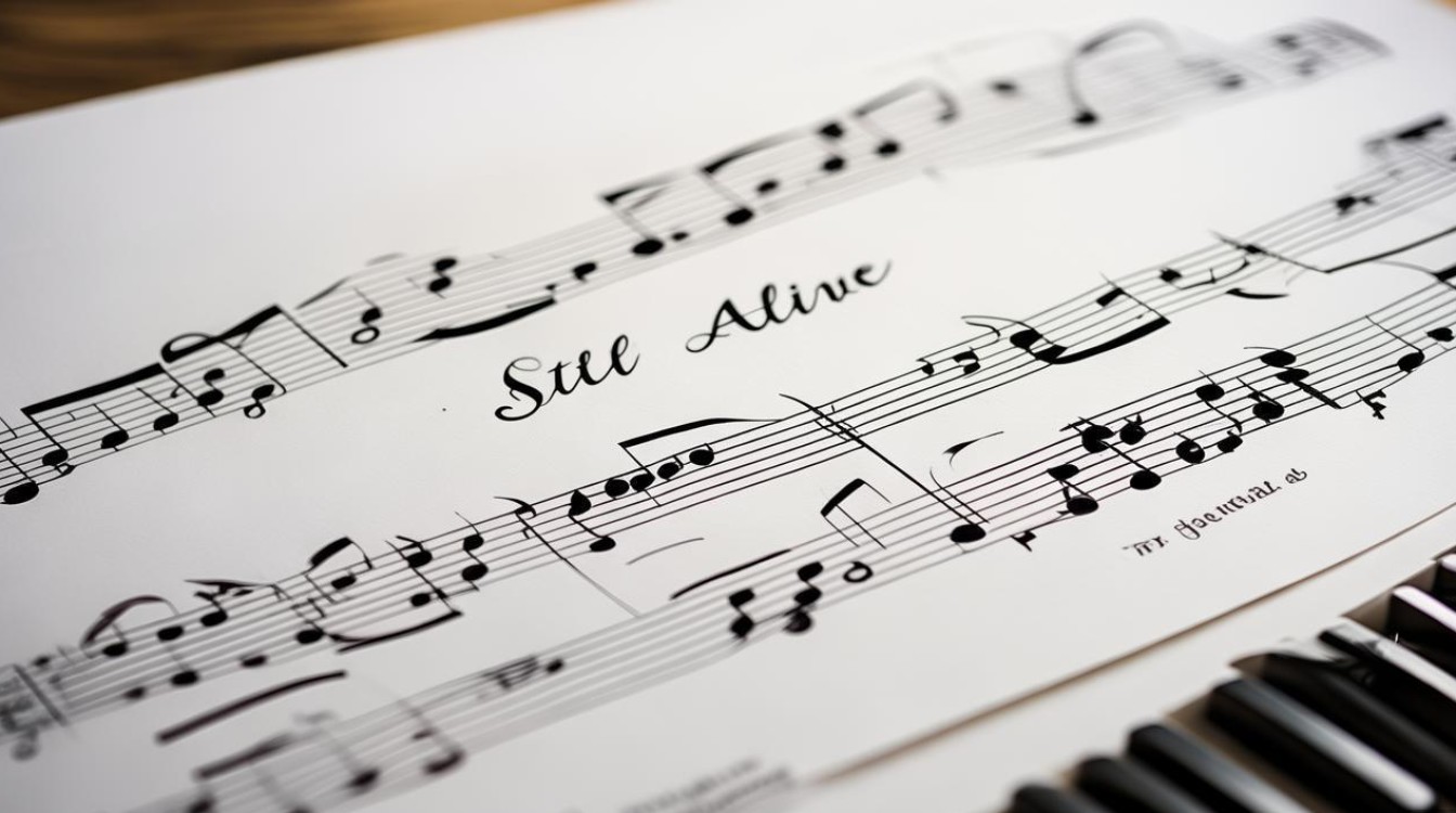 still alive简谱