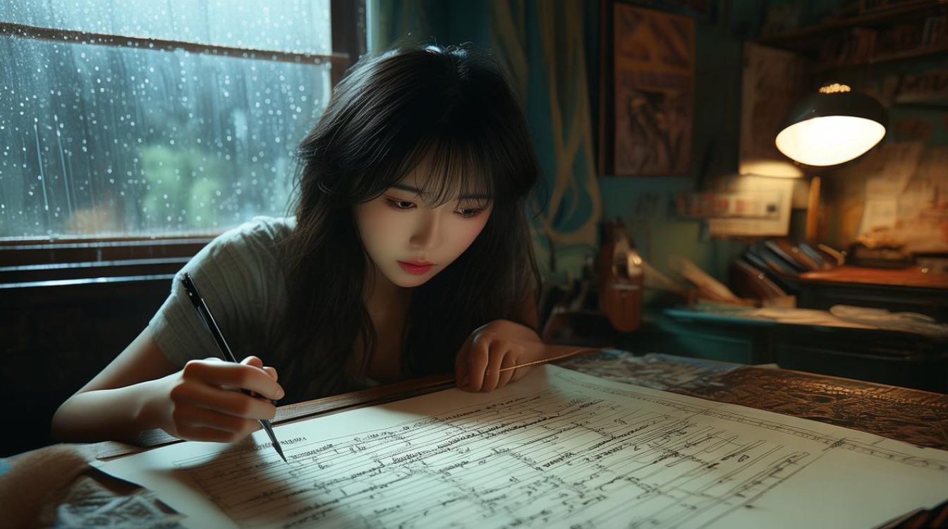 雨天戚薇吉他谱