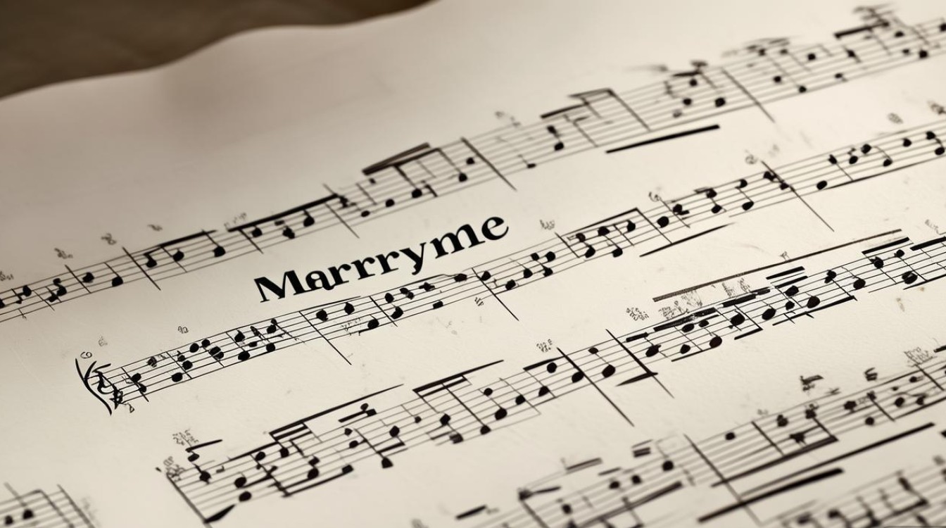 marry me简谱