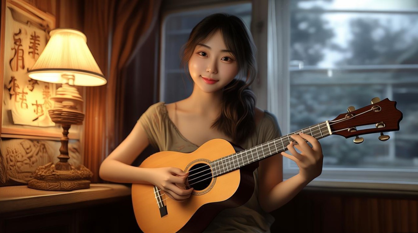喜欢你 尤克里里 邓