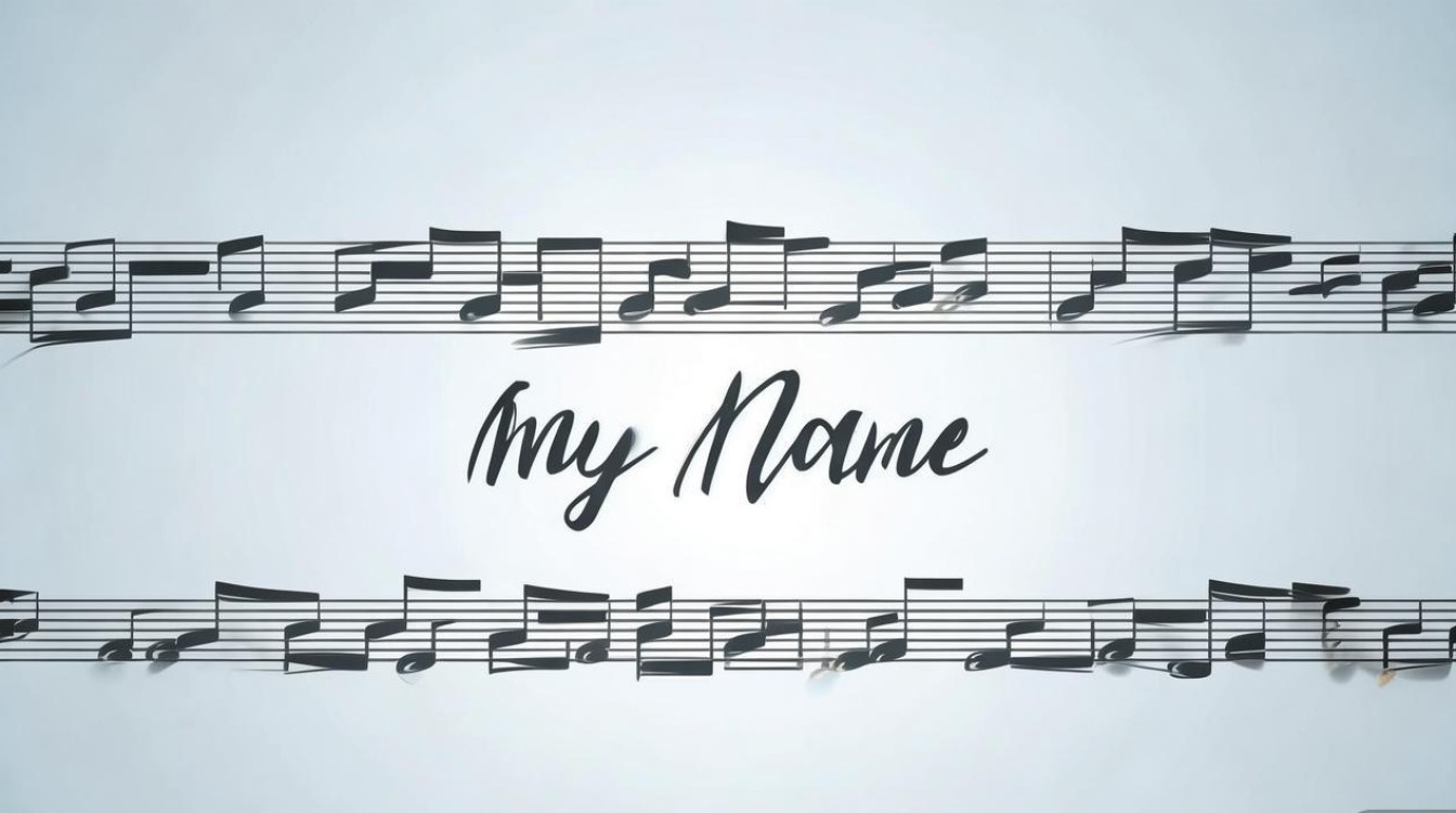 my name如何用简谱表示字母音高？