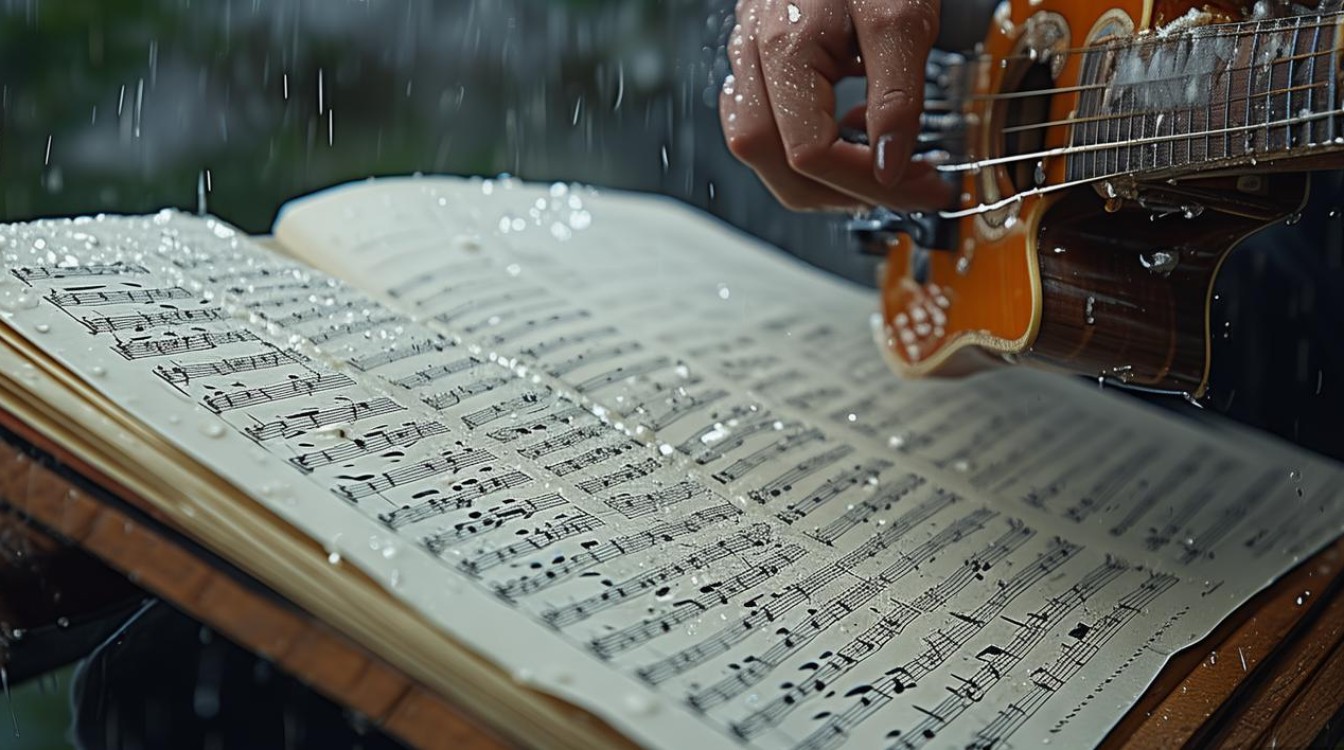 雨蝶吉他独奏谱哪里找？新手弹奏难不难？