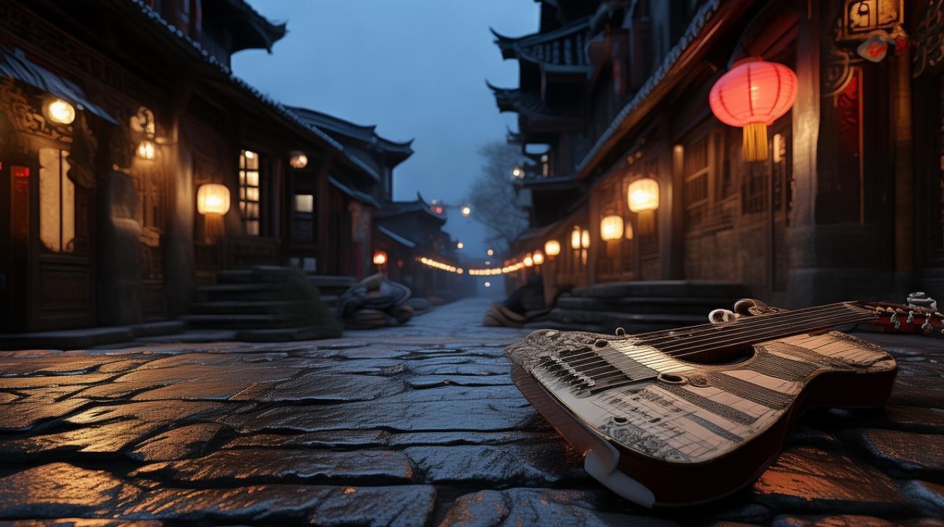 浔阳月夜 吉他谱