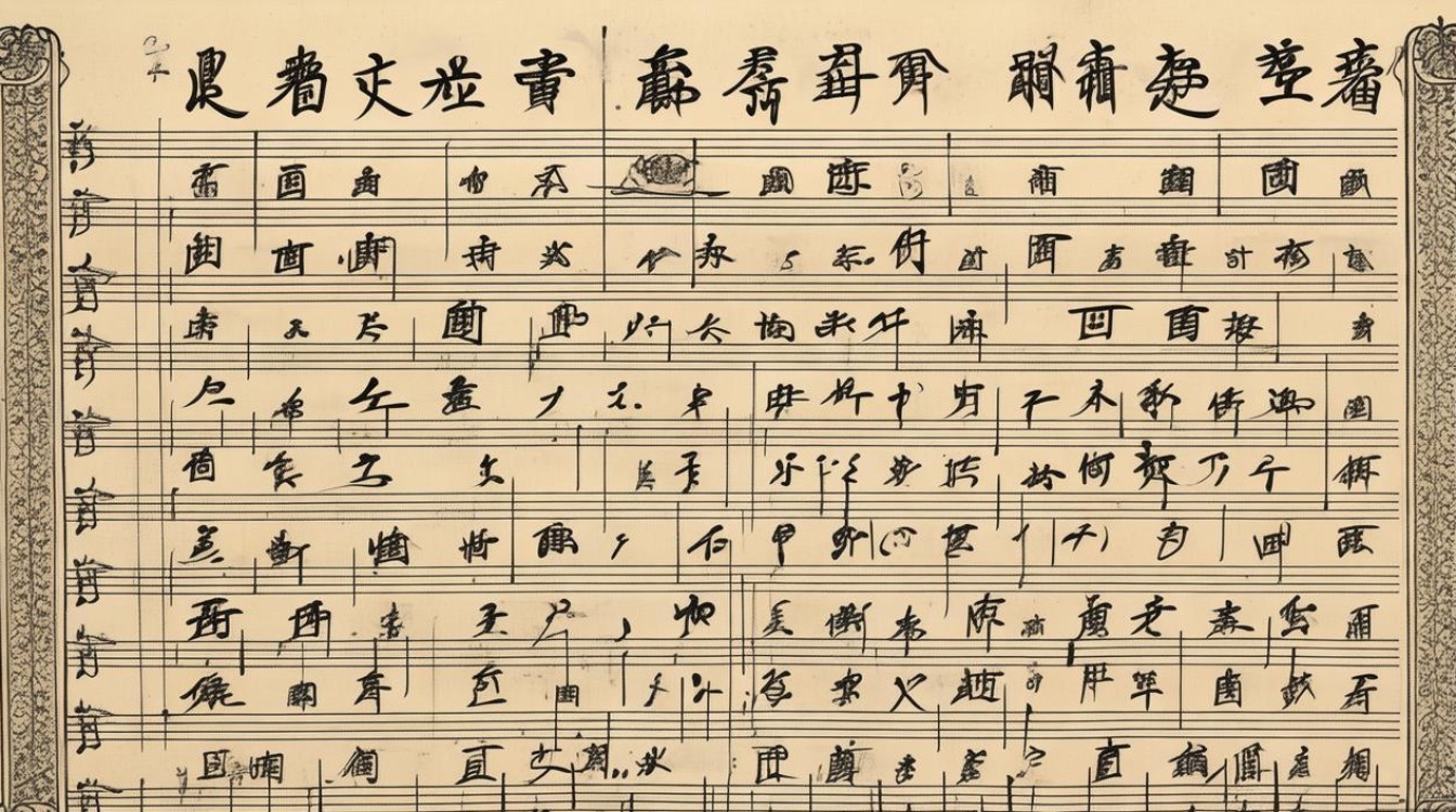 无题戏简谱