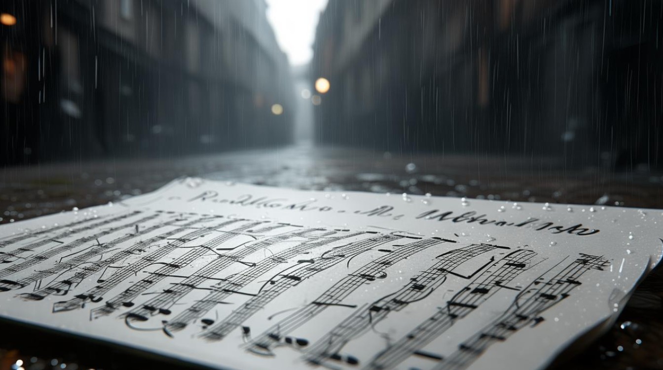 雨丝情愁简谱