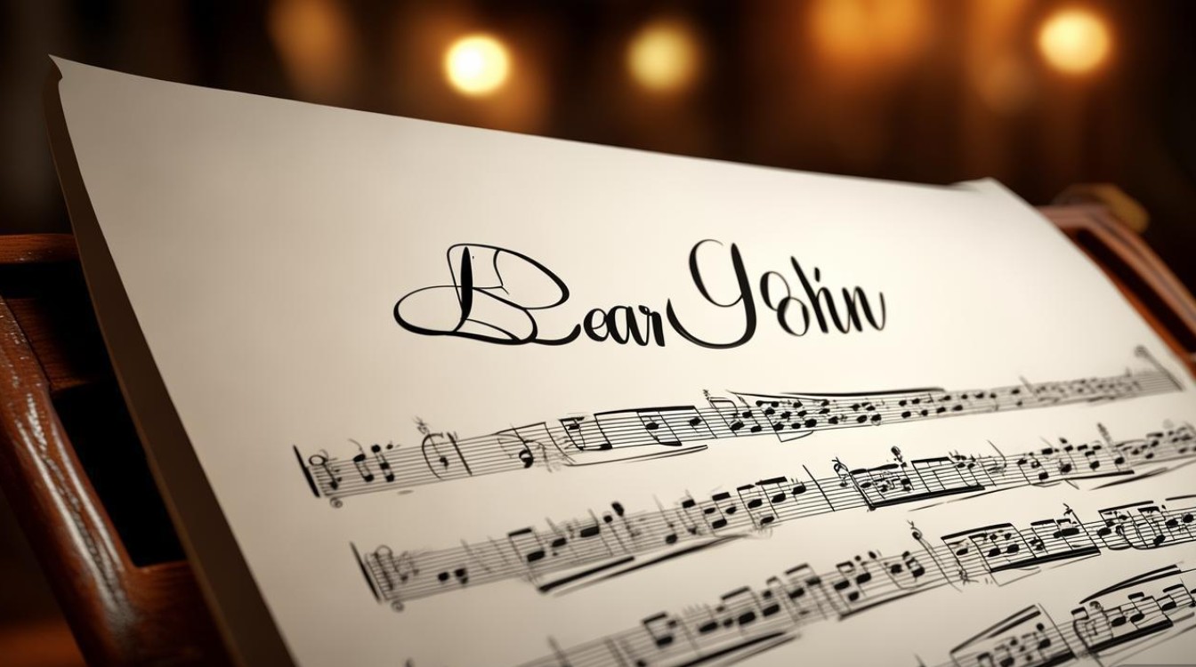 dear jhon 尤克里里谱
