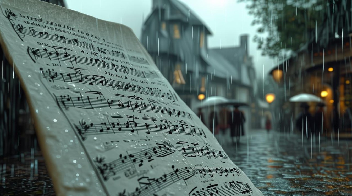 下雨啦 简谱