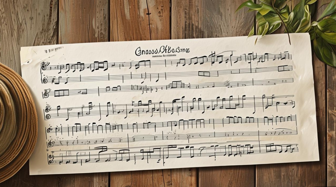 草帽歌曲简谱