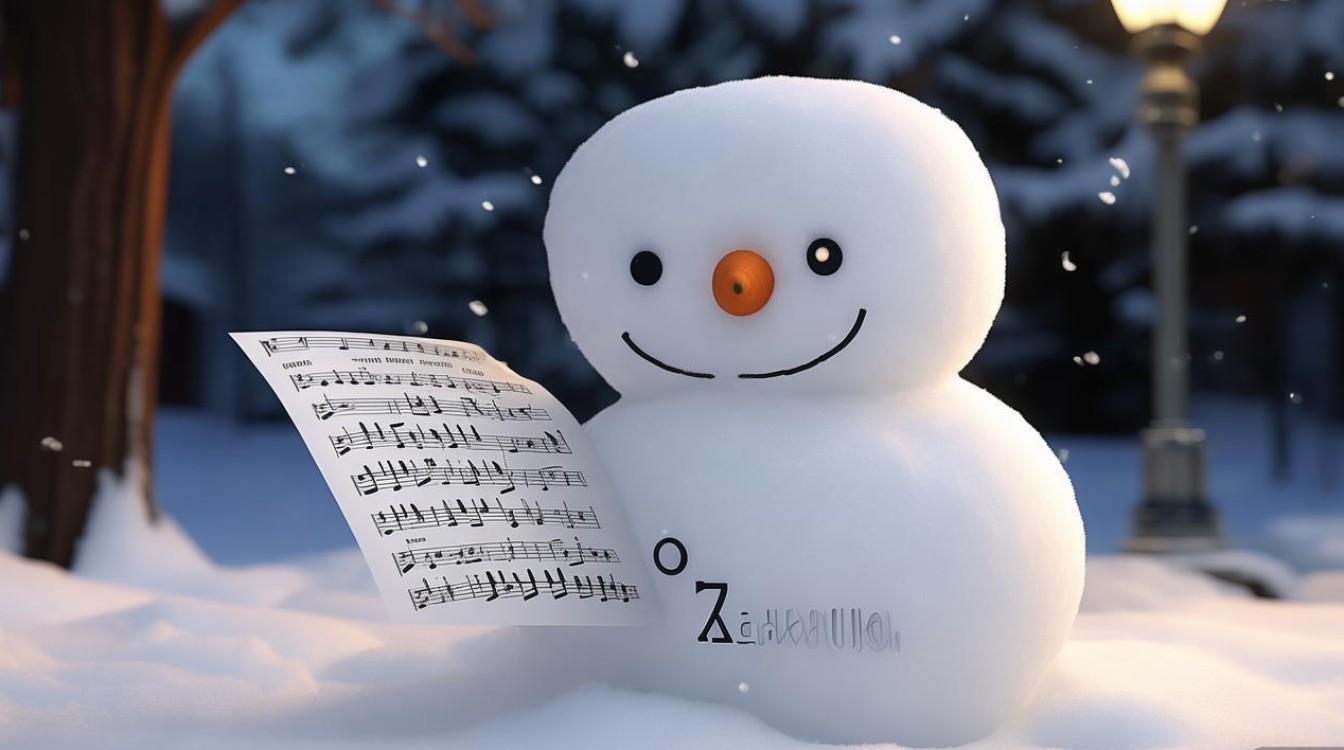 范晓萱雪人 简谱