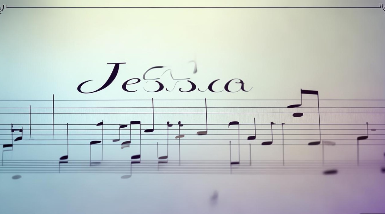 jessica almost简谱