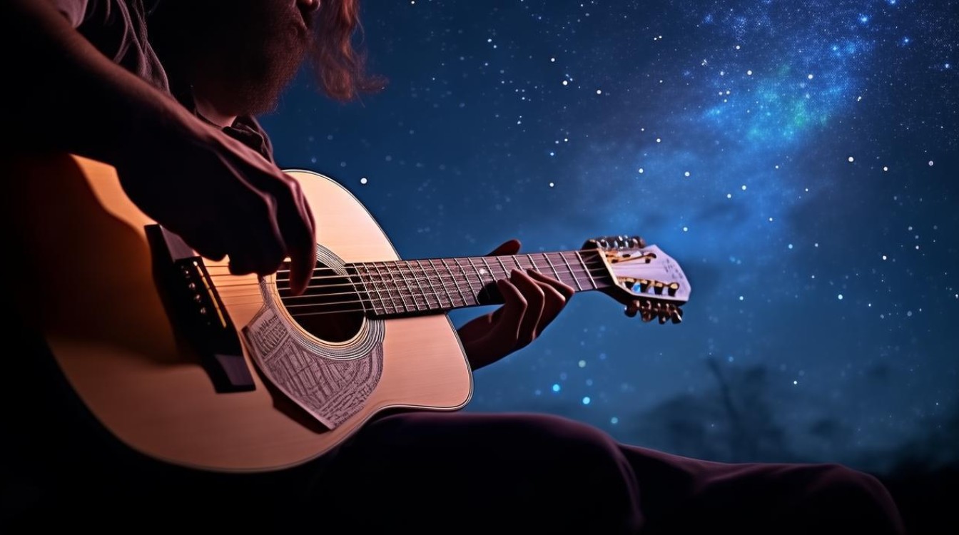 星空独奏吉他谱哪里找完整版？求指弹技巧和星空意境表达方法！