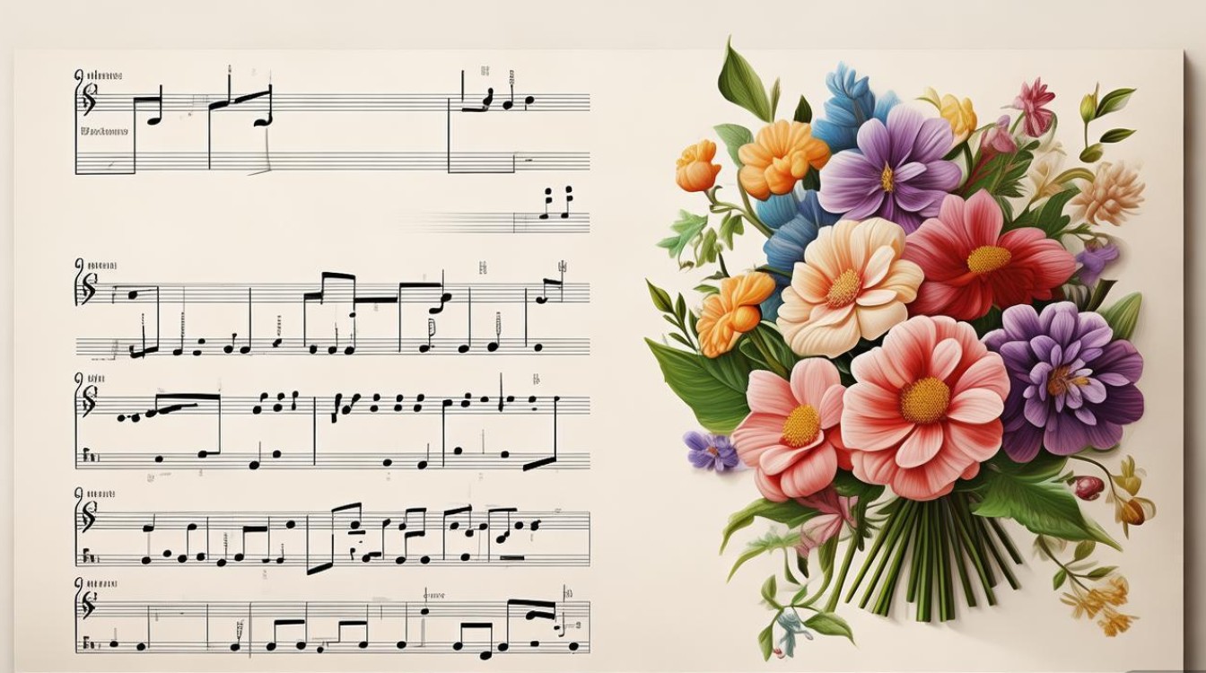 flower标准吉他谱