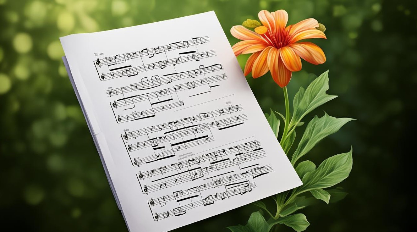 flower标准吉他谱
