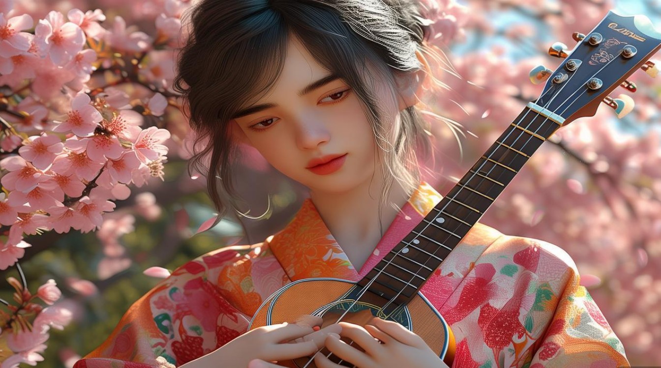 扶桑花女孩 尤克里里