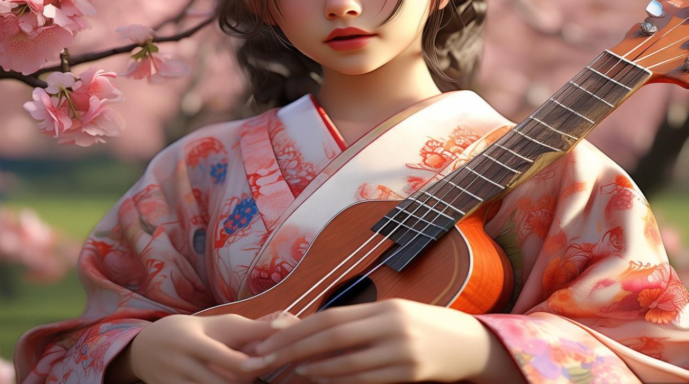 扶桑花女孩 尤克里里