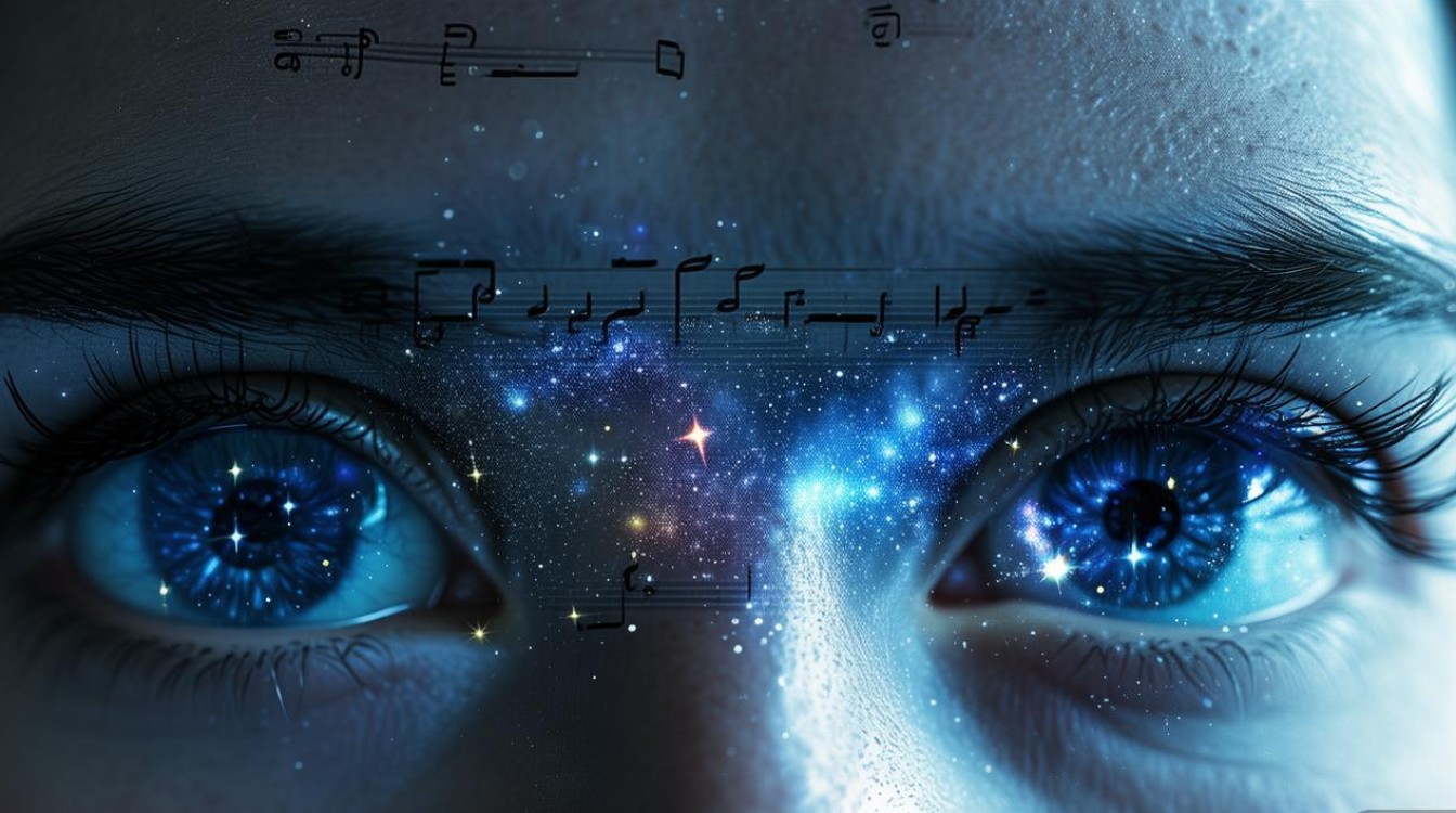 眼底星空简谱