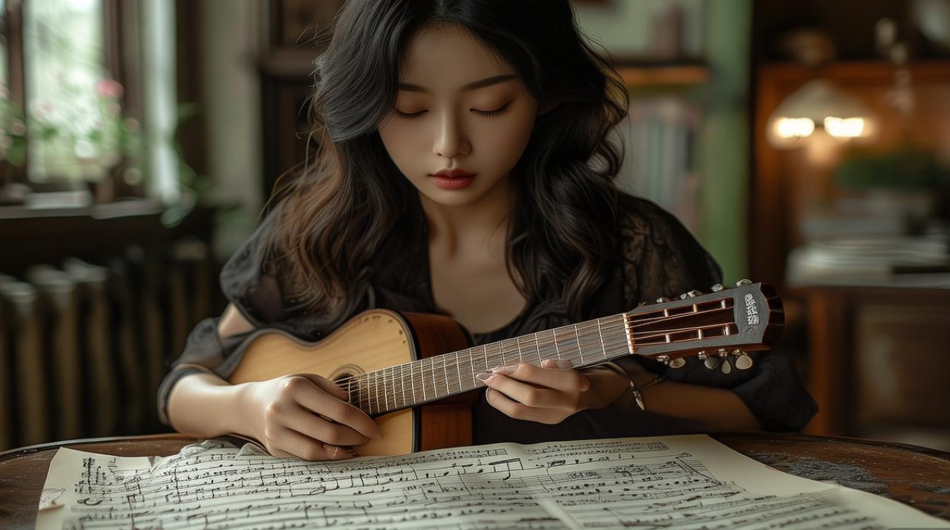 李香兰 独奏吉他谱