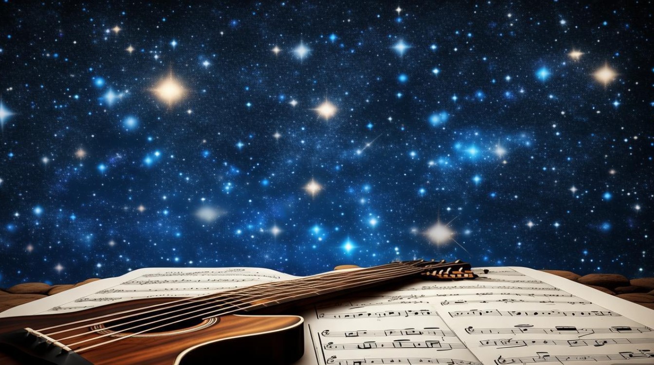 starry night 吉他谱