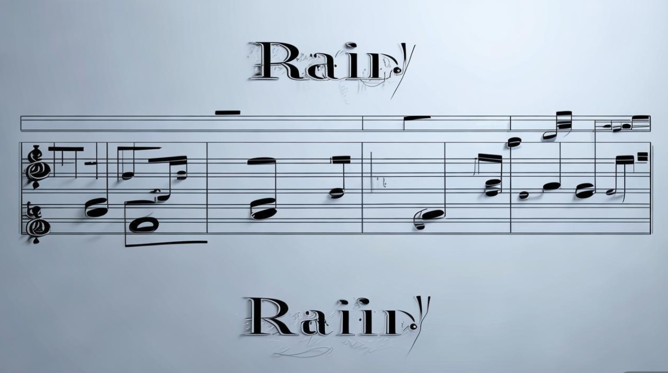 范晓萱rain简谱