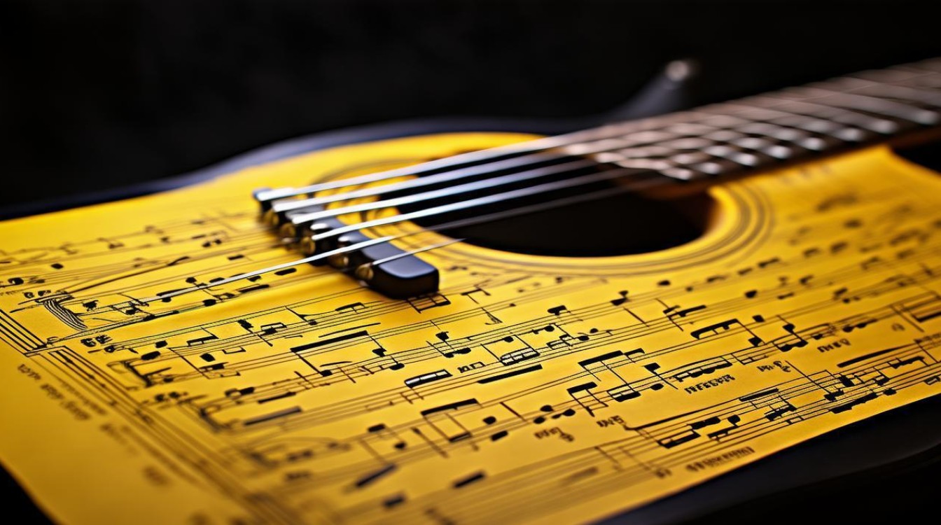 yellow txt吉他谱