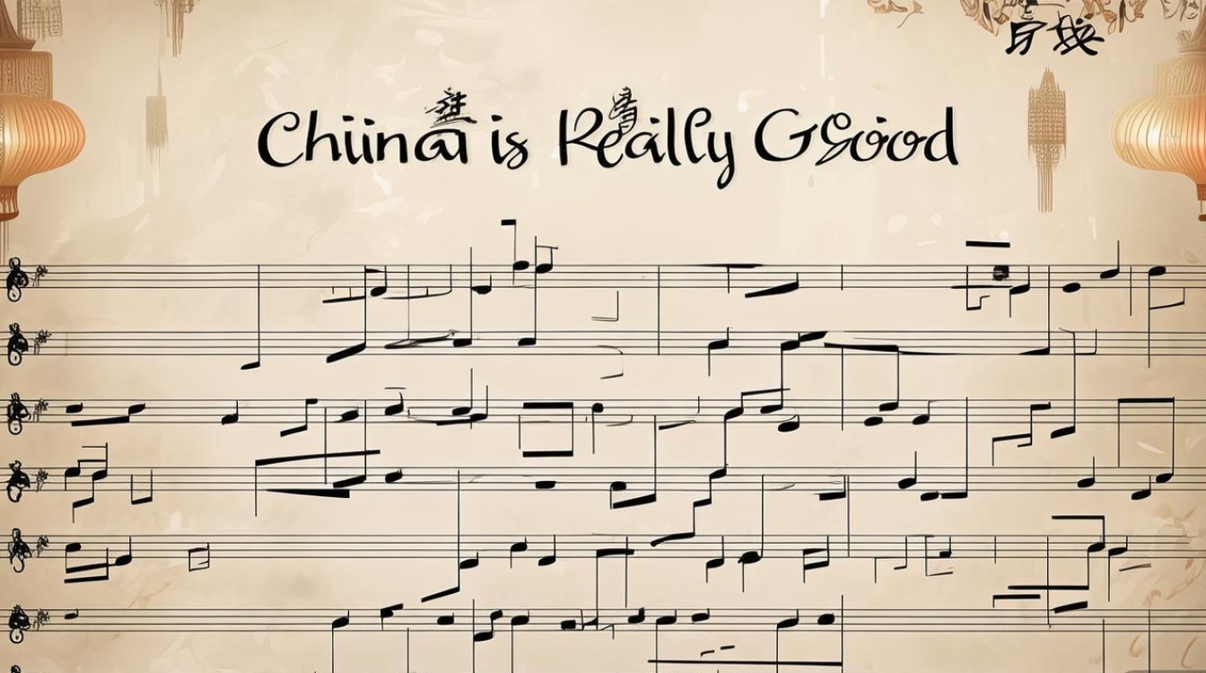 中国真好简谱