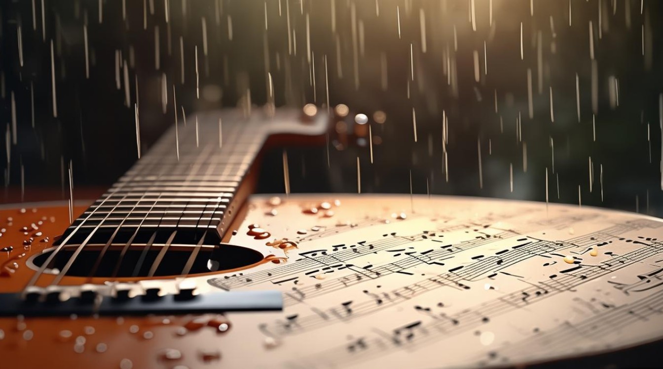 雨滴 吉他简谱