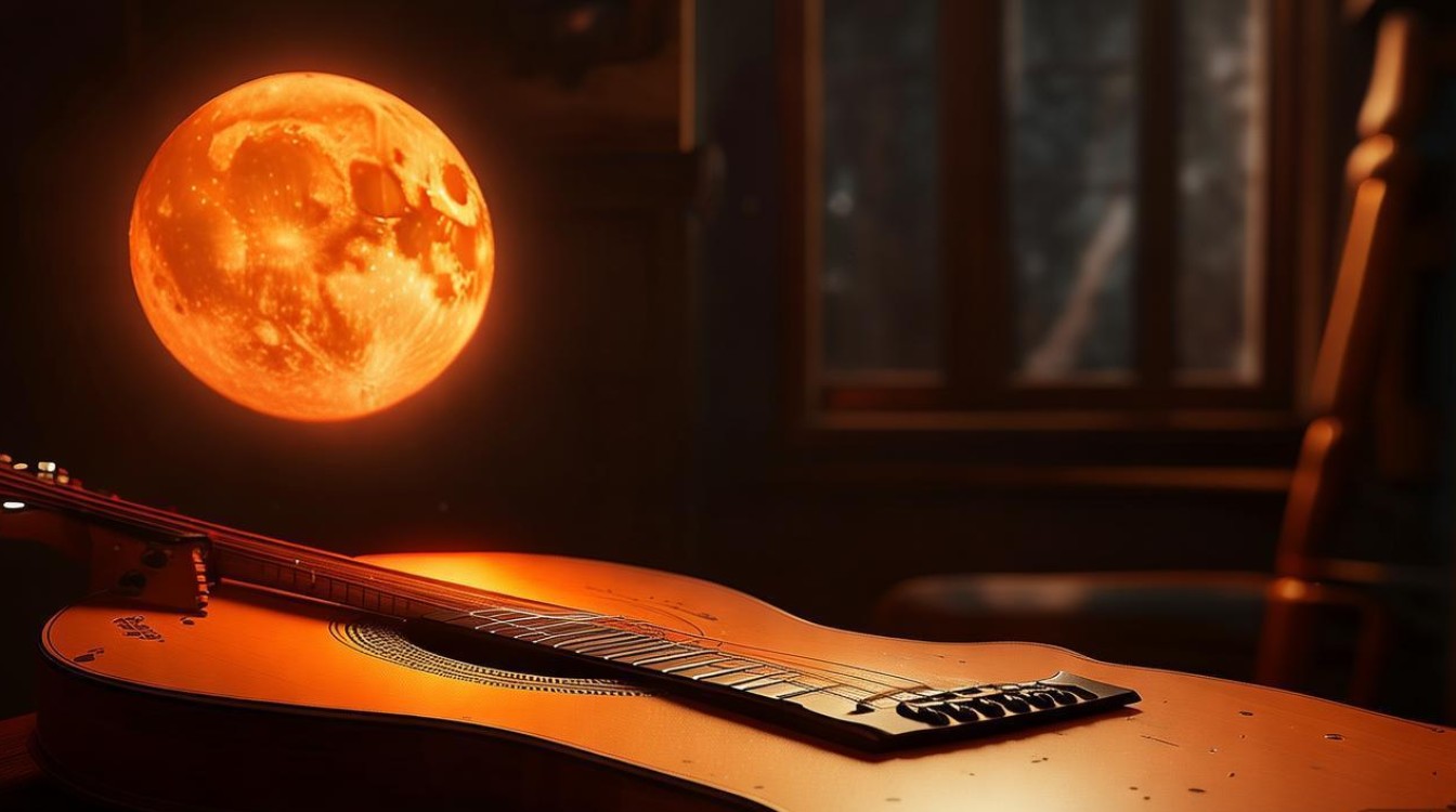 orange moon 吉他谱