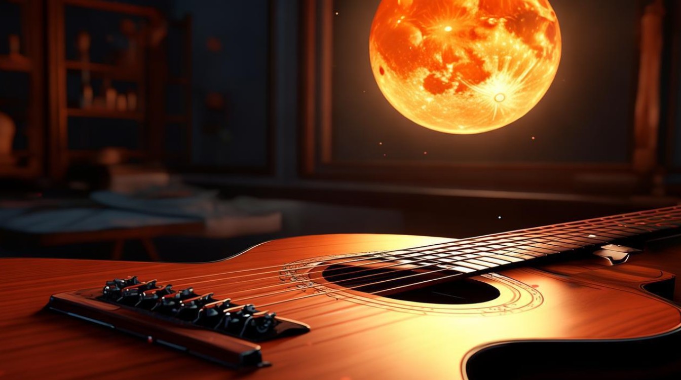 orange moon 吉他谱